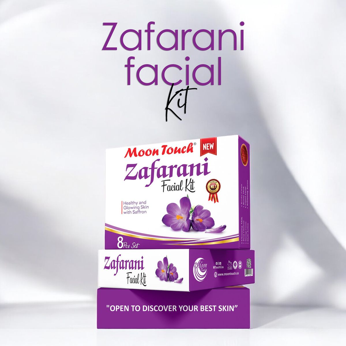 ZAFRANI KIT – 8 Pieces Complete Facial Set