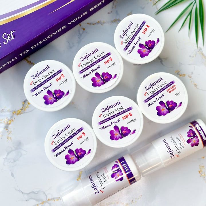ZAFRANI KIT – 8 Pieces Complete Facial Set